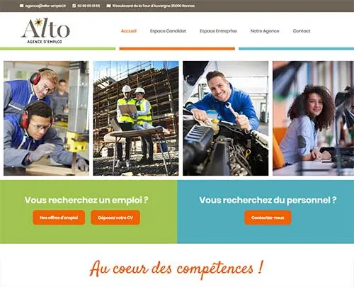Création de sites internet sur Rennes et référencement naturel et seo réalisés par pensons digital