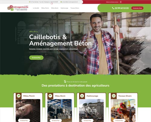 Création de sites internet sur Rennes et référencement naturel et seo réalisés par pensons digital
